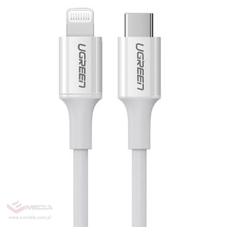 Kabel UGREEN US171 USB-C-Lightning 1.5m (biały)