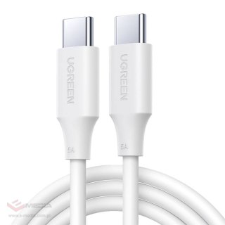 Kabel USB-C do USB-C UGREEN 15172 1m (biały)