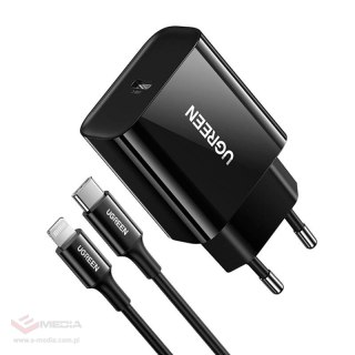 Ładowarka sieciowa UGREEN CD137 20W (czarna)