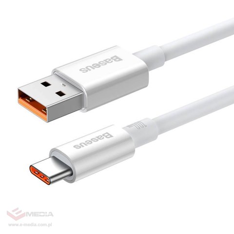 Kabel USB do USB-C Baseus Superior 100W 1.5m (biały)