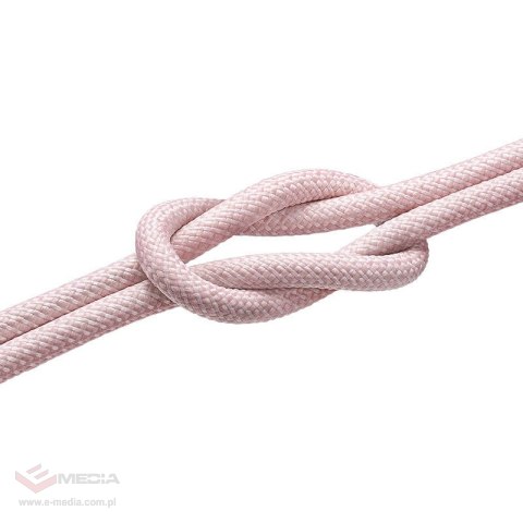 Kabel szybko ładujący Baseus USB-C do Lightning Explorer Series 1m, 20W (różowy)