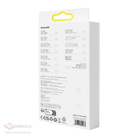 Kabel szybko ładujący Baseus USB-C do Lightning Explorer Series 1m, 20W (różowy)