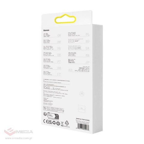 Kabel szybko ładujący Baseus USB-C do Lightning Explorer Series 20W (różowy)