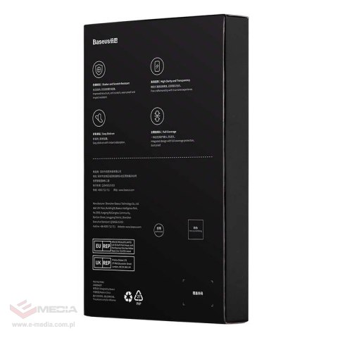 Szkło hartowane BASEUS na aparat iPhone 14/14 Plus