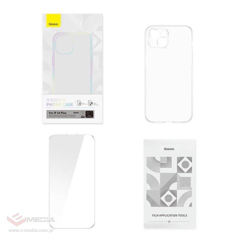 Zestaw ochronny BASEUS Corning iPhone 14 Plus (przezroczysty)