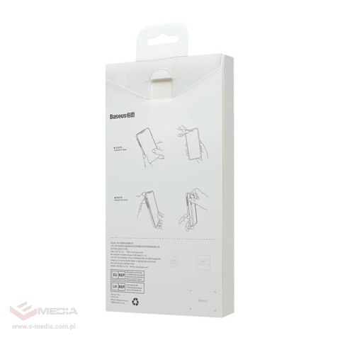 Zestaw ochronny BASEUS SuperCeramic do iPhone 14 Plus (przezroczysty)