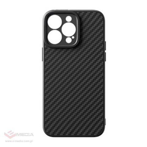 Zestaw ochronny BASEUS Synthetic Fiber do iPhone 15 Pro etui+szkło