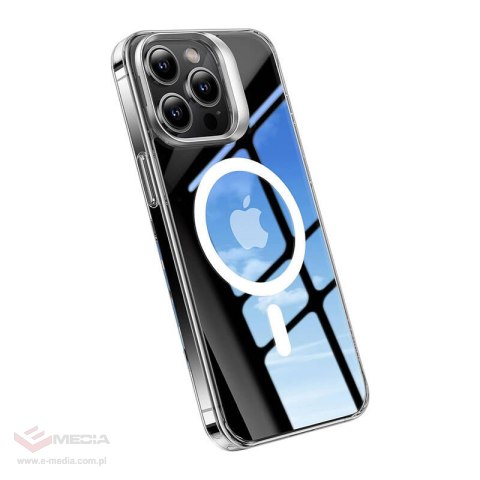 Etui TORRAS UPRO Lstand Clear-Mag do iPhone 15 Pro (transparentne)