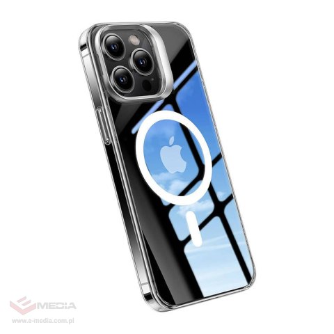 Etui TORRAS UPRO Lstand Clear-Mag iPhone 15 (przezroczyste)
