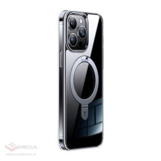 Etui TORRAS UPRO Ostand Clear do iPhone 15 Pro (transparentne)