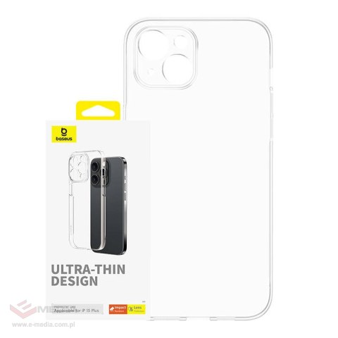 Etui BASEUS OS-Lucent Series do iPhone 15 Plus (przezroczyste)