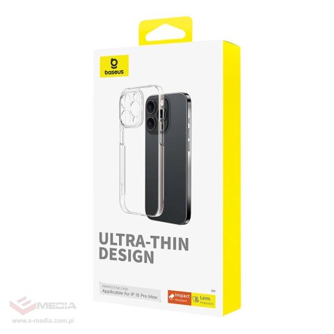 Etui BASEUS OS-Lucent Series iPhone 15 Pro Max (przezroczyste)