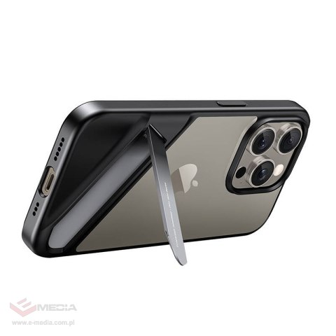 Etui ze stojakiem UGREEN LP740 iPhone 15 Pro Max (czarne)
