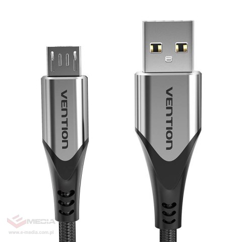 Kabel USB 2.0 A do Micro USB Vention COAHD 3A 0,5m szary