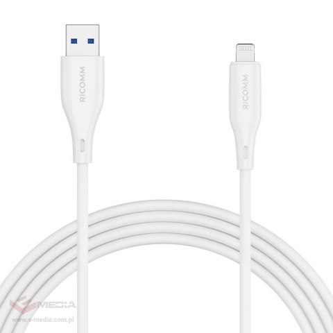 Kabel USB-A do Lightning Ricomm RLS007ALW 2.1m