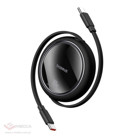 Kabel USB-C do USB-C Baseus Free2Draw, PD, 100W, 1m (czarny)
