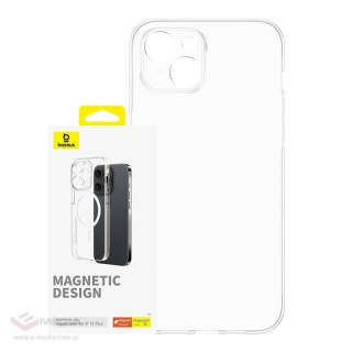 Etui magnetyczne BASEUS OS-Lucent Series iPhone 15 Plus (przezroczyste)