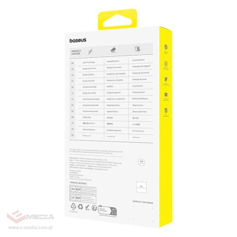 Etui magnetyczne BASEUS CyberLoop Series iPhone 15 Pro Max (czarne)