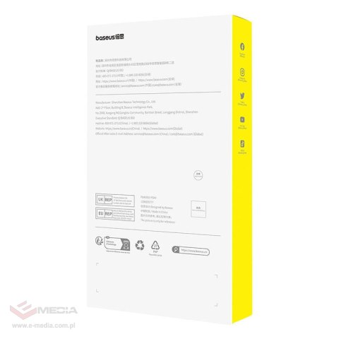 Etui BASEUS iPhone 14 Pro Max zestaw (przezroczyste)