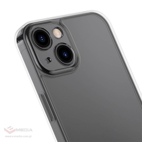 Etui BASEUS Frosted Glass Case iPhone 13 Pro zestaw (czarne)