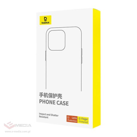 Zestaw ochronny BASEUS SkyRing Magnetic iPhone 15 Pro (czarny)