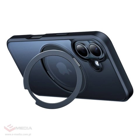 Etui TORRAS Ostand Pro iPhone 16 Plus (czarne)