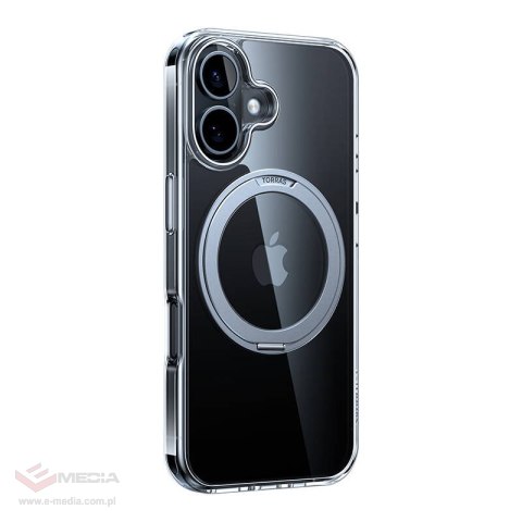 Etui TORRAS Ostand Pro do iPhone 16 Plus (przezroczyste)