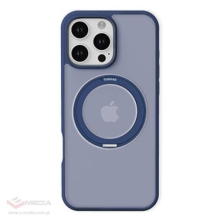 Etui TORRAS Ostand Pro iPhone 16 Pro (niebieskie)