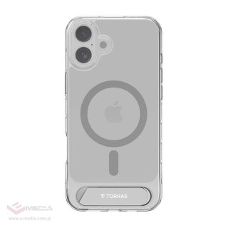 Etui TORRAS Pstand Series do iPhone 16 Plus (przezroczyste)