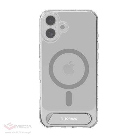 Etui TORRAS Pstand Series do iPhone 16 Plus (przezroczyste)