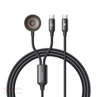Kabel MCDODO CA-2200 USB-C + ładowarka Apple Watch 1.2m 60W