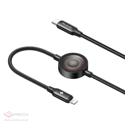 Kabel MCDODO CA-5680 USB-C-Lightning+Apple Watch 1.5m 36W