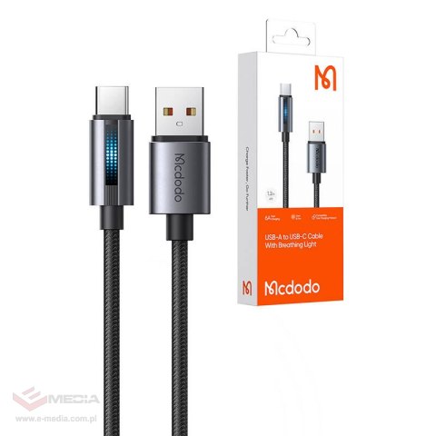 Kabel MCDODO CA-5180 USB-A-USB-C 1.2m (czarny)