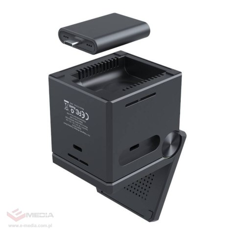 Ładowarka indukcyjna CHOETECH T632-F 15W 3w1 (czarna)