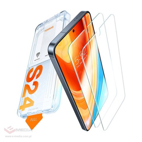 Szkło hartowane TORRAS Install Master Samsung Galaxy S24+