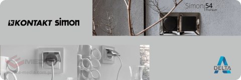 GNIAZDO KOŃCOWE DASK.01/49-SIMON54 R-TV SAT