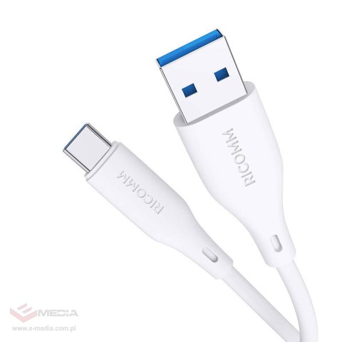Kabel USB-A do USB-C Ricomm RLS007ACW 2.1m
