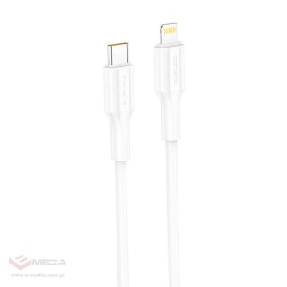Kabel USB-C do Lightning Foneng XS01 PD27W, 1m (biały)