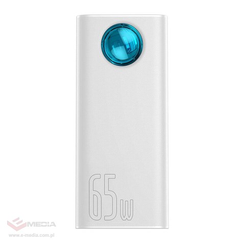 Powerbank BASEUS Amblight 30000mAh 65W (biały)