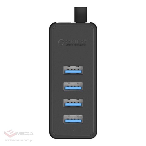 Hub USB ORICO W5P-030 4-portowy (czarny)