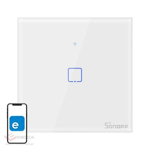 Włącznik światła SONOFF T1 EU TX Wi-Fi RF433 1-kanałowy
