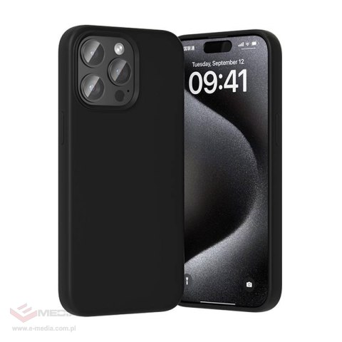 Etui silikonowe VENTION KUFB0-30 iPhone 15 Pro (czarne)
