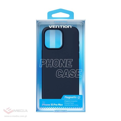 Etui VENTION KUFL0-40 do iPhone 15 Pro Max (niebieskie)