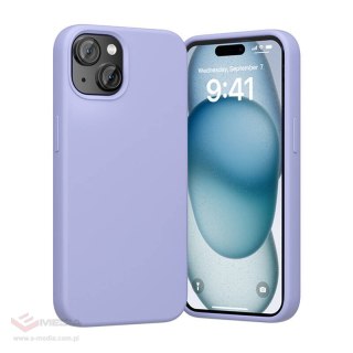 Etui silikonowe VENTION KUFV0-20 do iPhone 15 Plus (fioletowe)
