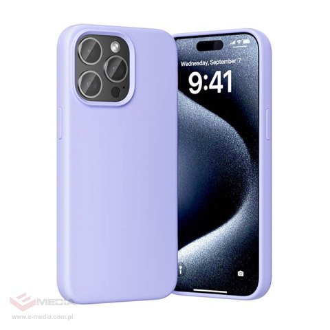 Etui silikonowe VENTION KUFV0-40 do iPhone 15 Pro Max (fioletowe)