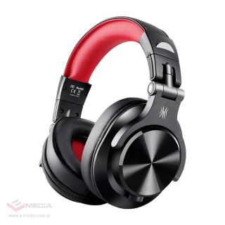 Słuchawki przewodowe ONEODIO A71 (czarno-czerwone)