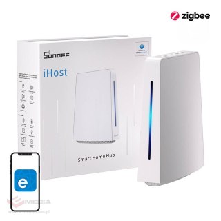 Bramka iHost Hub WiFi, ZigBee, Bluetooth, Matter SONOFF AIBridge-26, 4GB, LAN