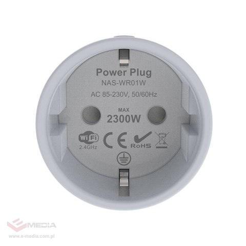 Inteligentne Gniazdko NEO NAS-WR01W 16A, WiFi