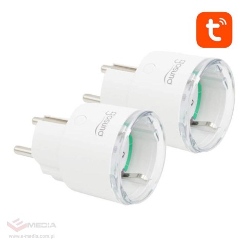 Gniazdko smart GOSUND SP111 16A 3680W Wi-Fi Tuya 2-pak