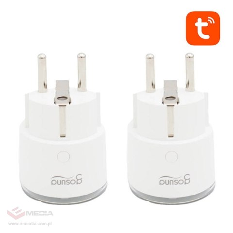 Gniazdko smart GOSUND SP111 16A 3680W Wi-Fi Tuya 2-pak